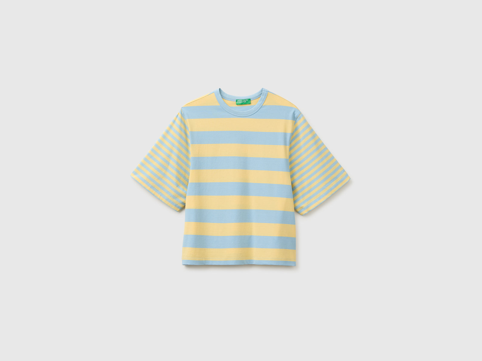 T-shirt às riscas over fit - ucb_image_FS