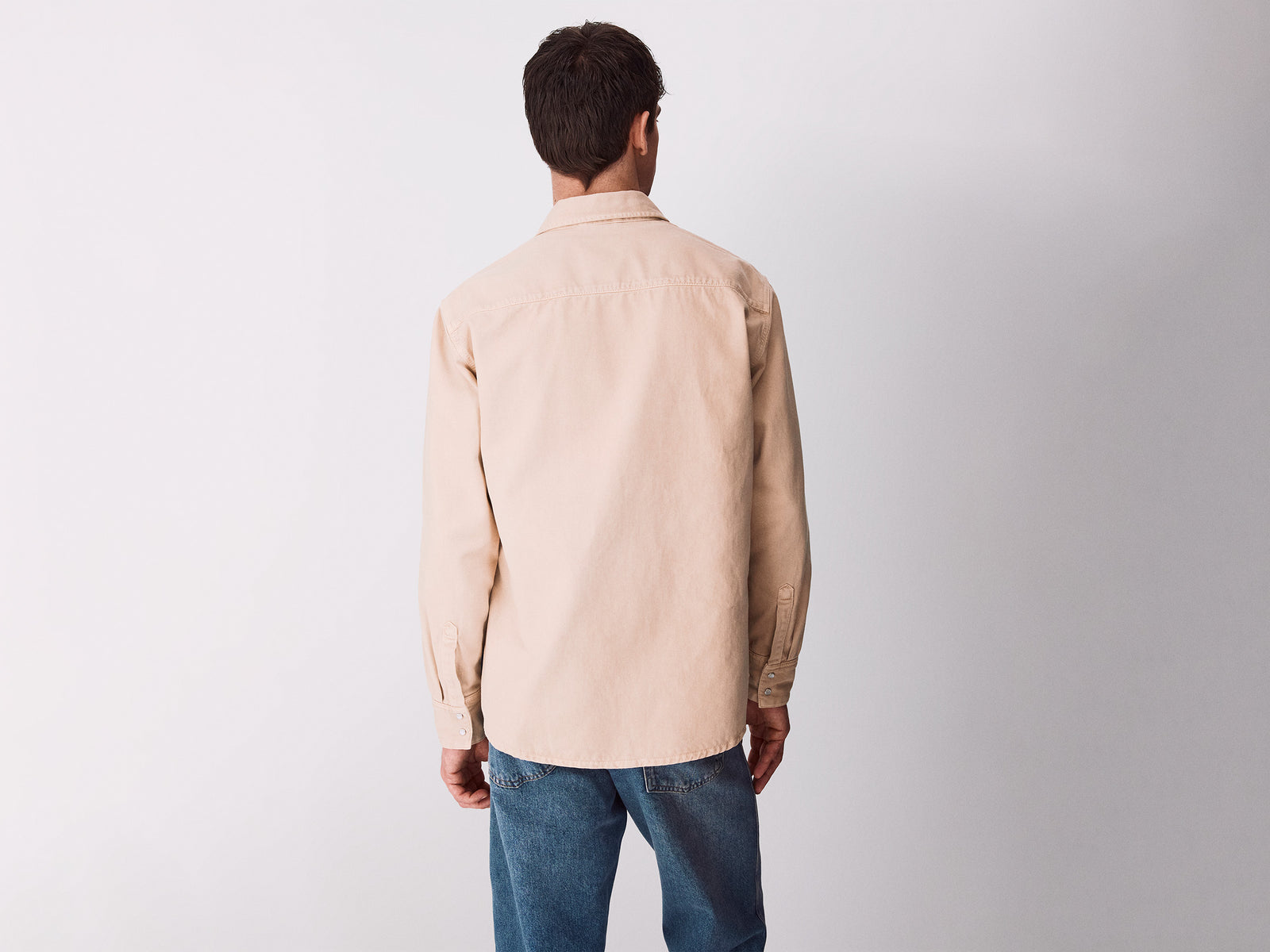 Camisa western em twill - ucb_image_B