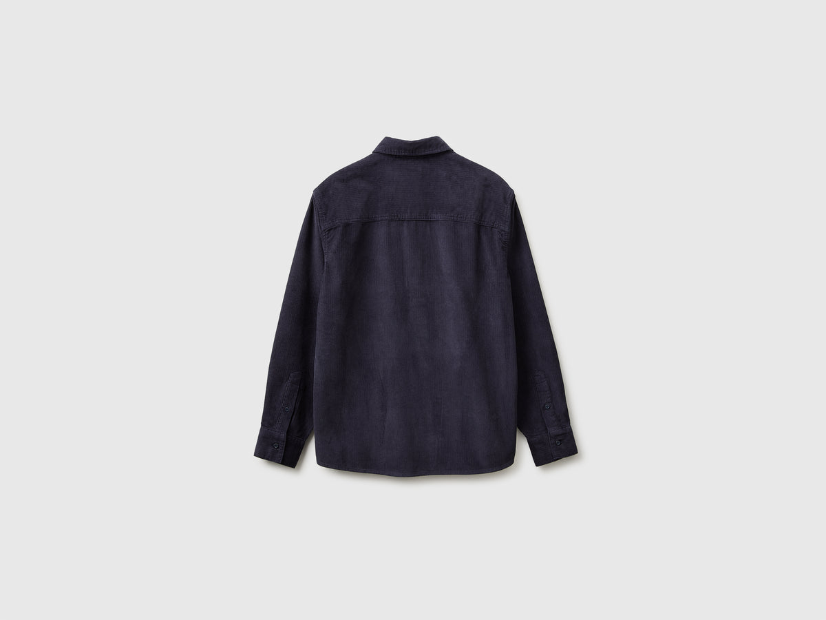 Camisa regular fit em veludo - ucb_image_BS