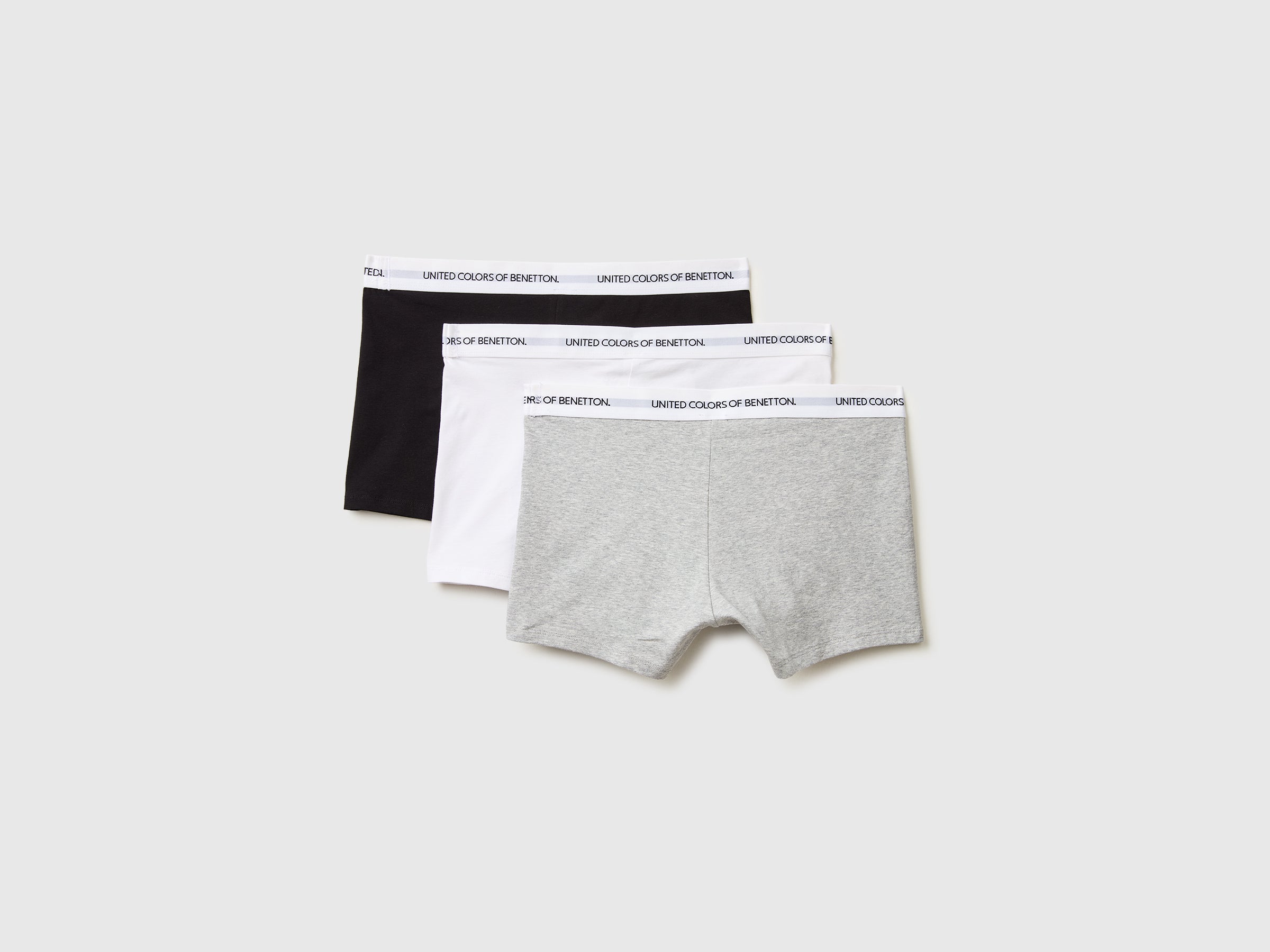 Set of three boxers in stretch organic cotton - ucb_image_BS