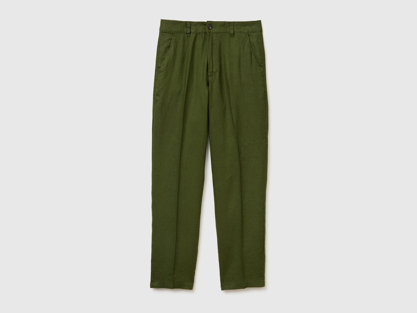 Chinos straight em puro linho - ucb_image_FS