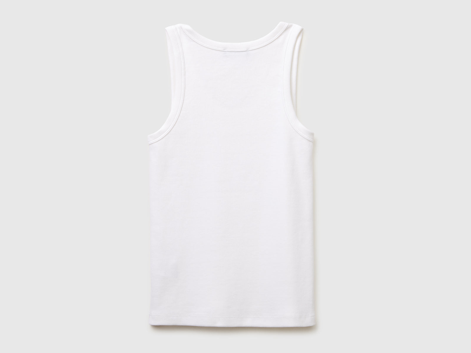 Wide-neck ribbed tank top - ucb_image_BS