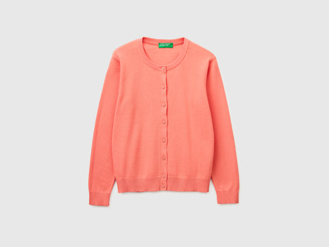 Cardigã pêssego em algodão tricot - ucb_image_FS