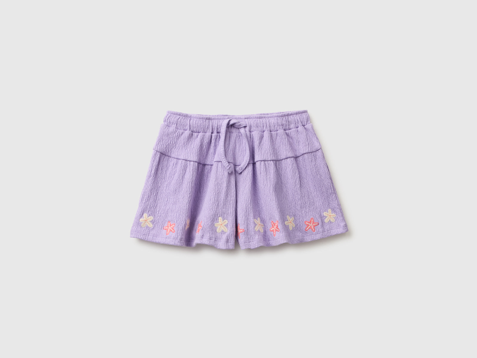 Shorts evasé com bordados - ucb_image_FS