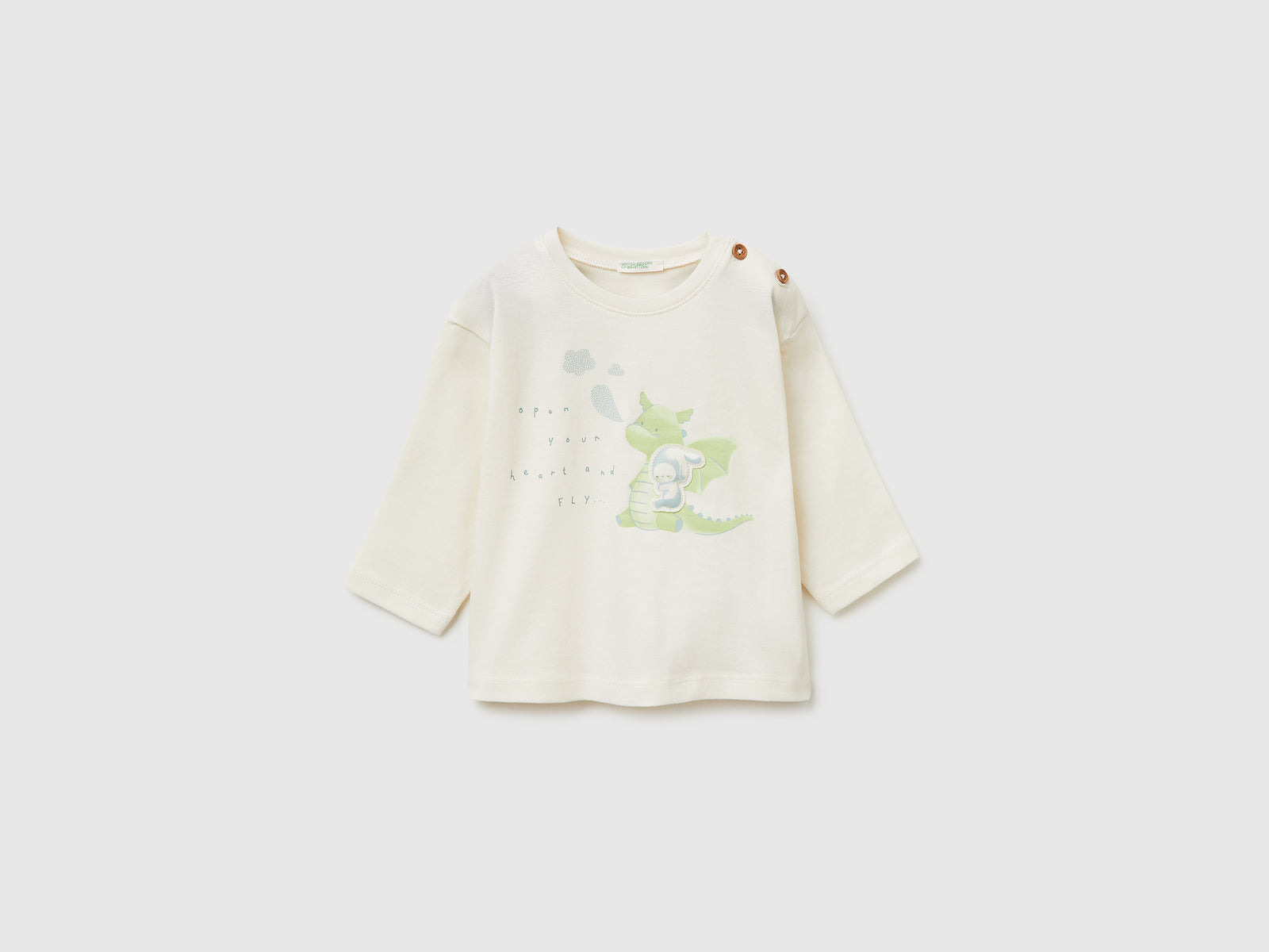 Organic cotton T-shirt with patch - ucb_image_FS