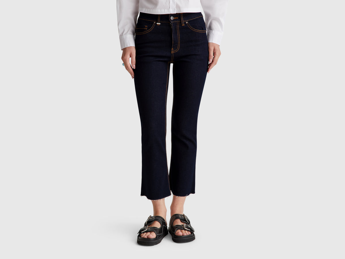 Jeans cropped em algodão  - ucb_image_F