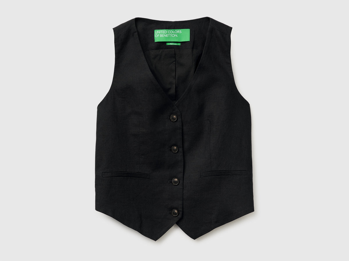 100% linen vest - ucb_image_FS