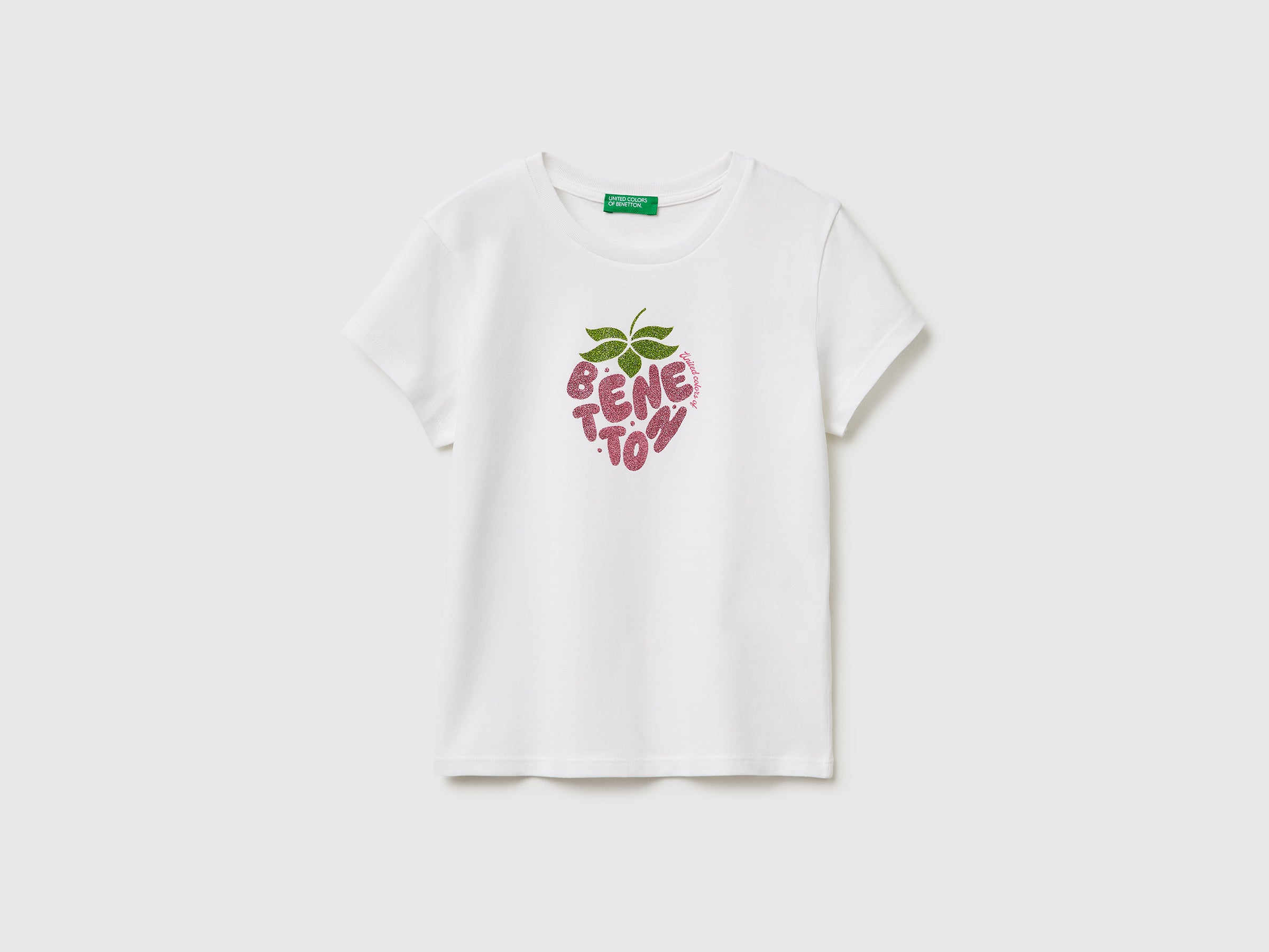 T-shirt with glitter print - ucb_image_FS