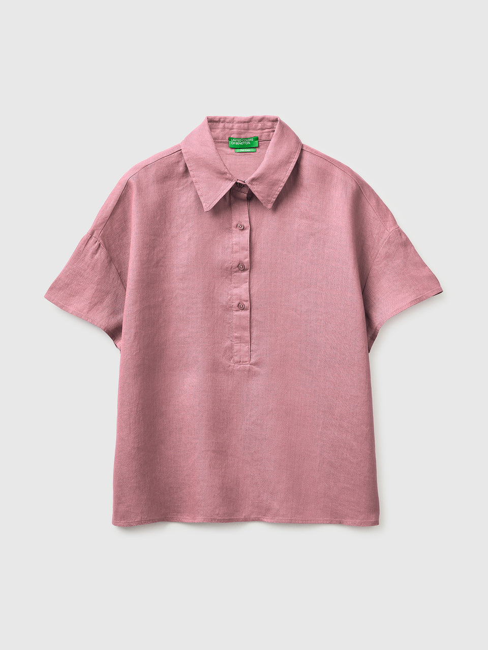 100% linen short-sleeved blouse - ucb_image_FS