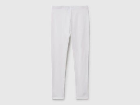 Stretch cotton leggings with logo - ucb_image_FS