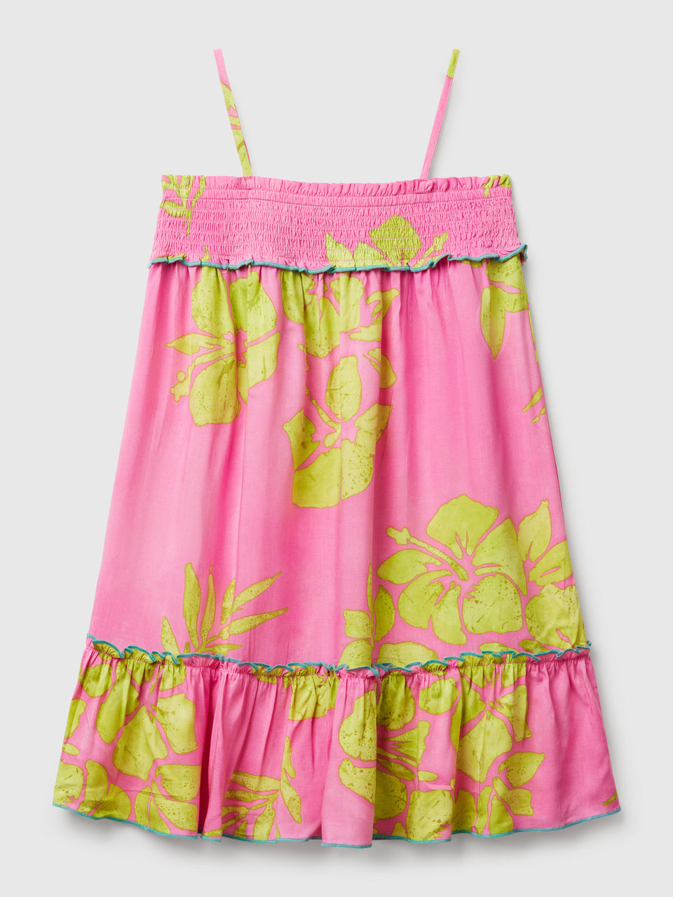 Vestido fluido com estampa de flores - ucb_image_FS