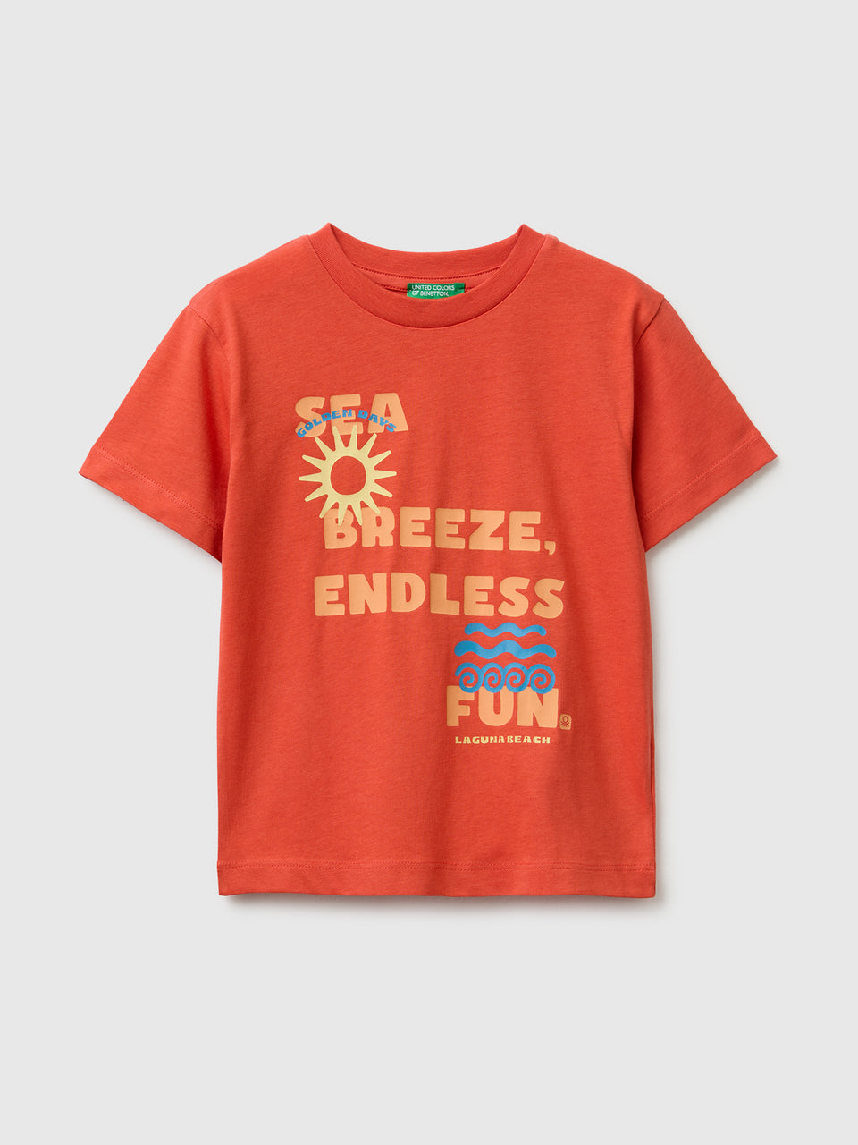 Crew neck T-shirt with print - ucb_image_FS