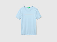 Short sleeve t-shirt with glitter logo - ucb_image_FS