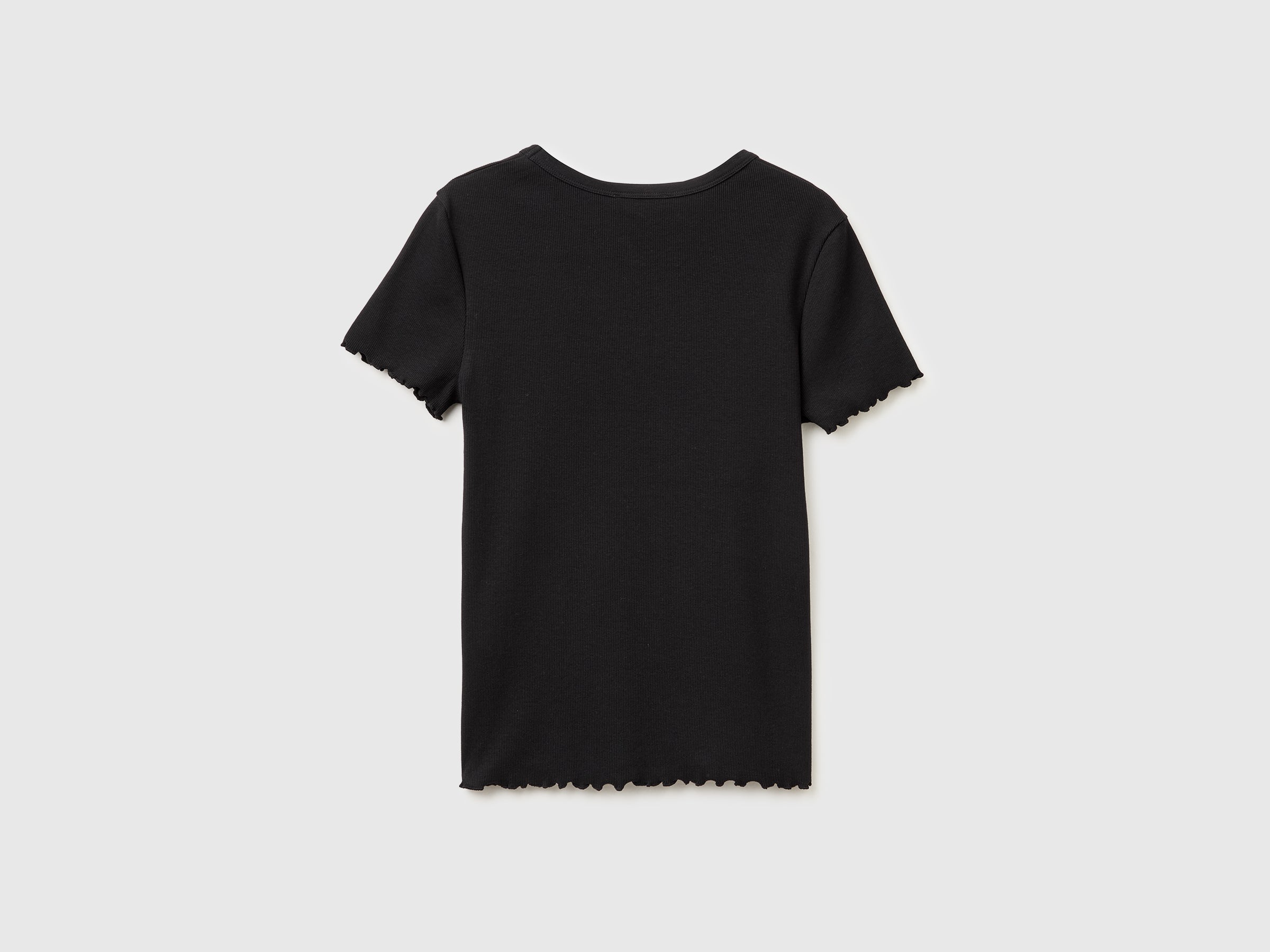 Ribbed V-neck T-shirt - ucb_image_BS