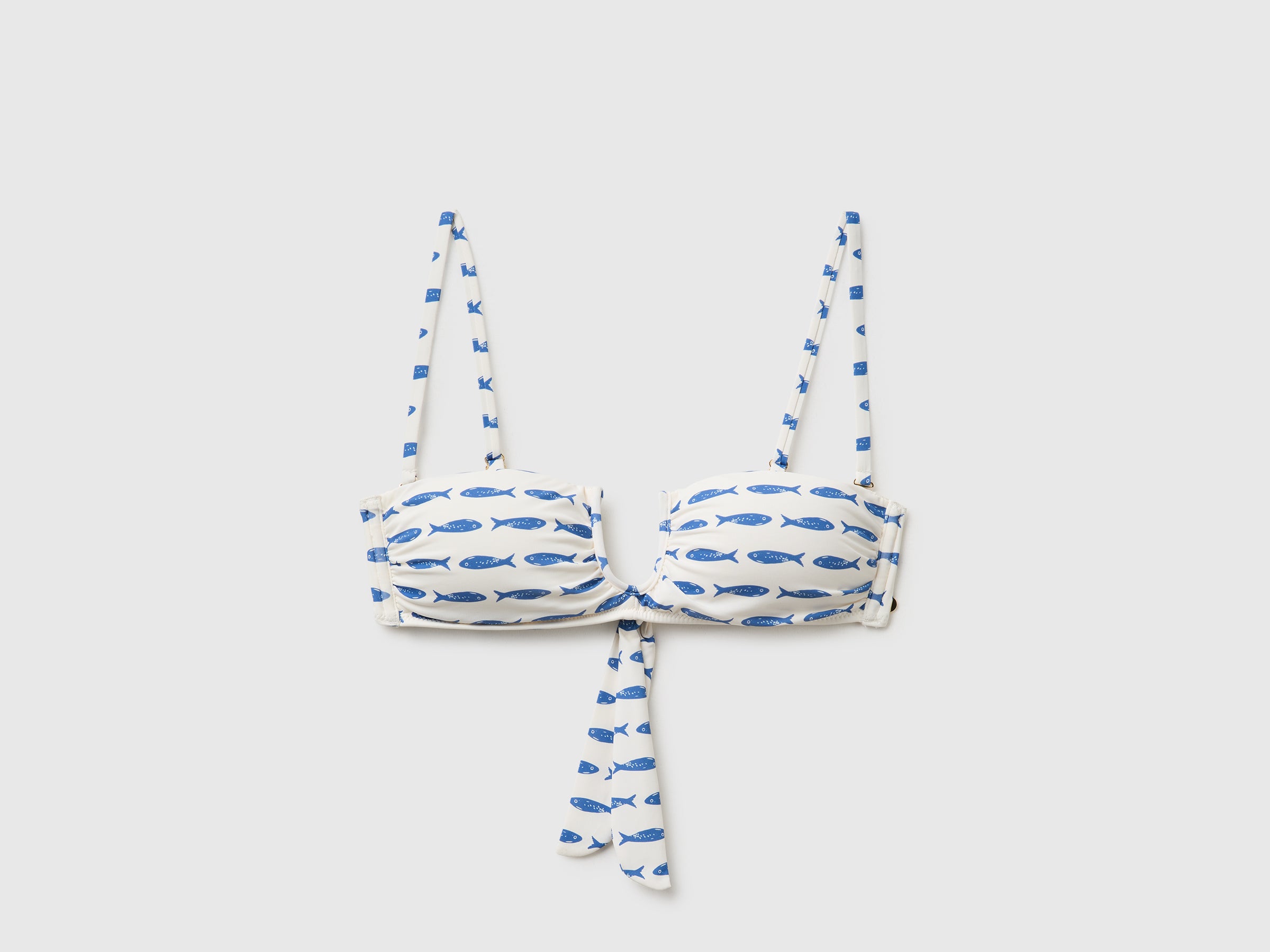 Bandeau de biquíni com estampado sardinhas - ucb_image_FS