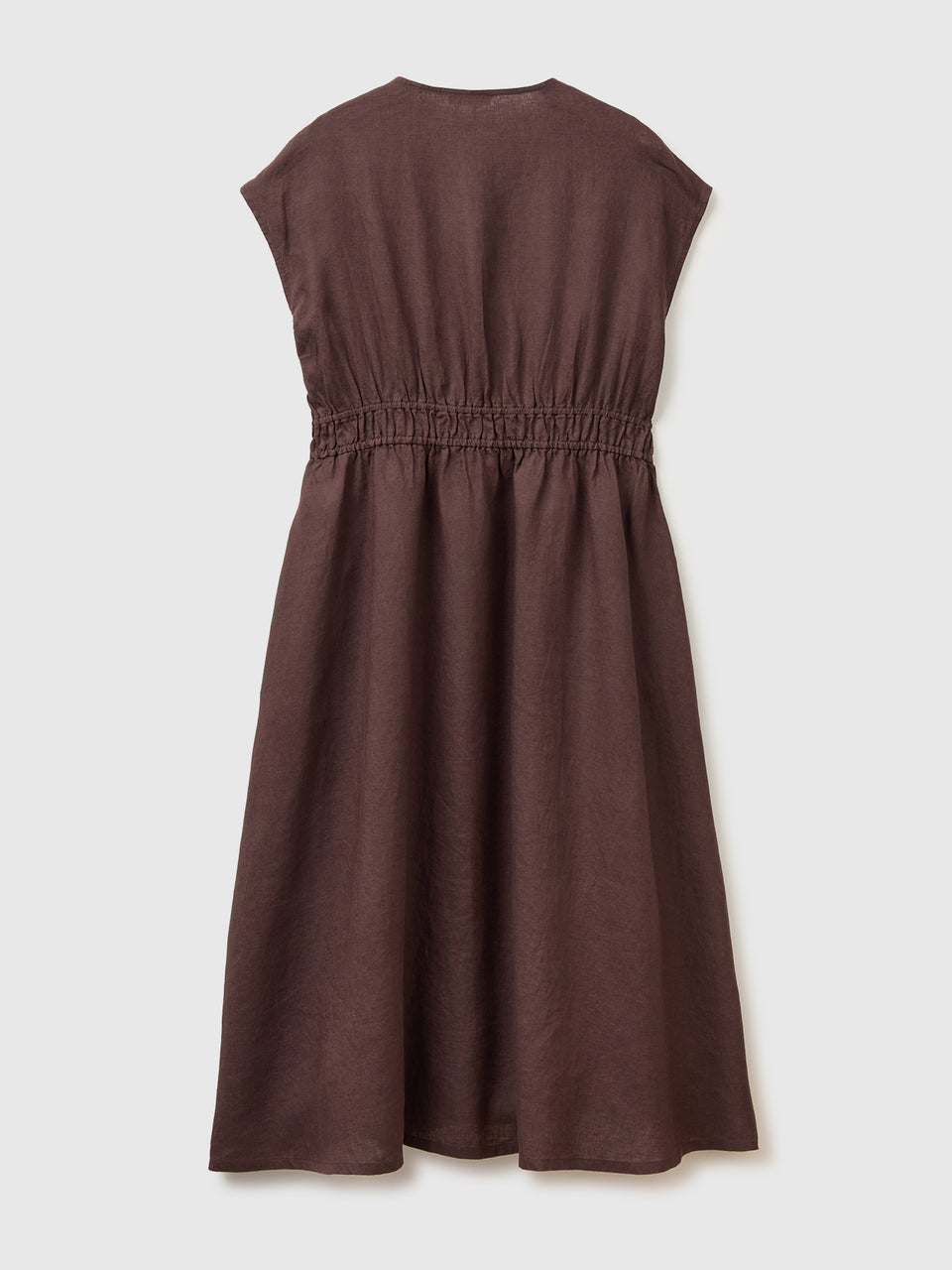 Vestido evasé em linho puro - ucb_image_BS