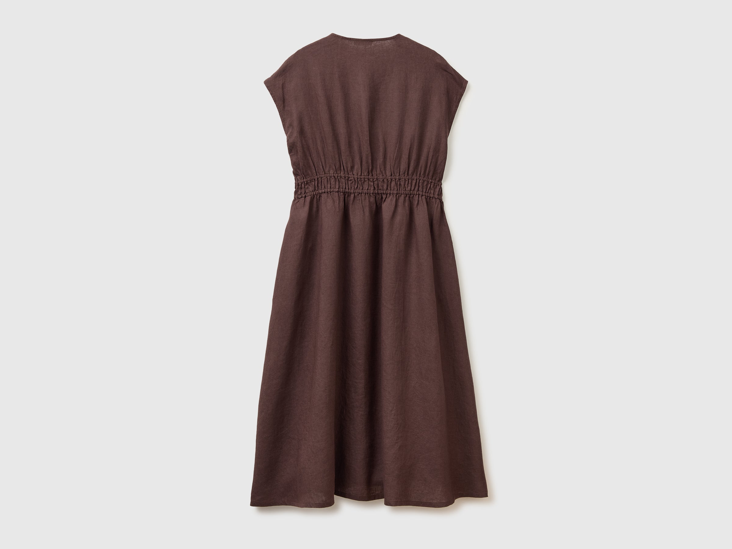 Vestido evasé em linho puro - ucb_image_BS