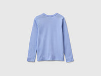 T-shirt with glittery logo in organic cotton - ucb_image_BS