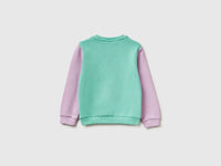 Sweatshirt with glitter logo print - ucb_image_BS