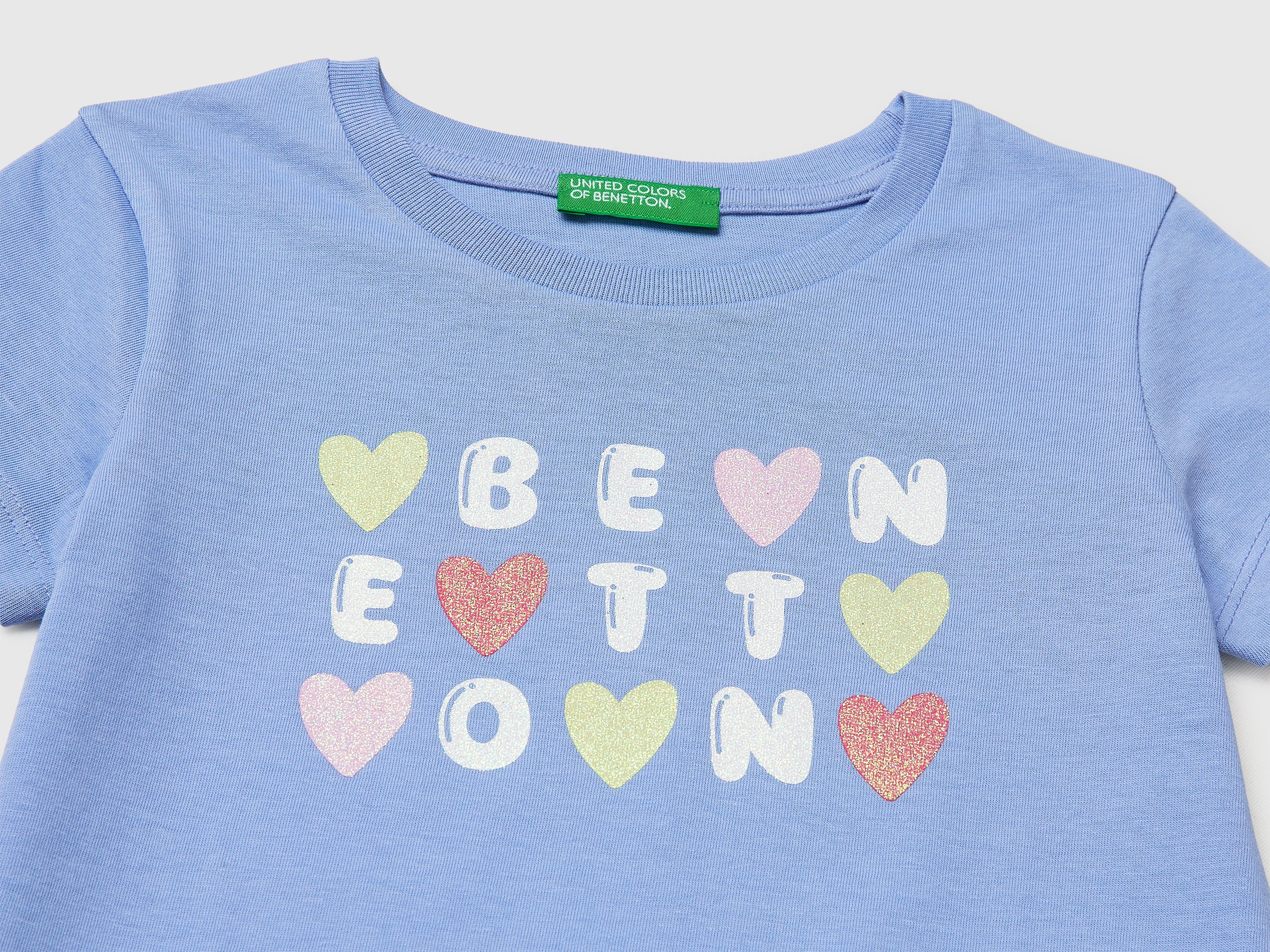 T-shirt with glitter print - ucb_image_DS1