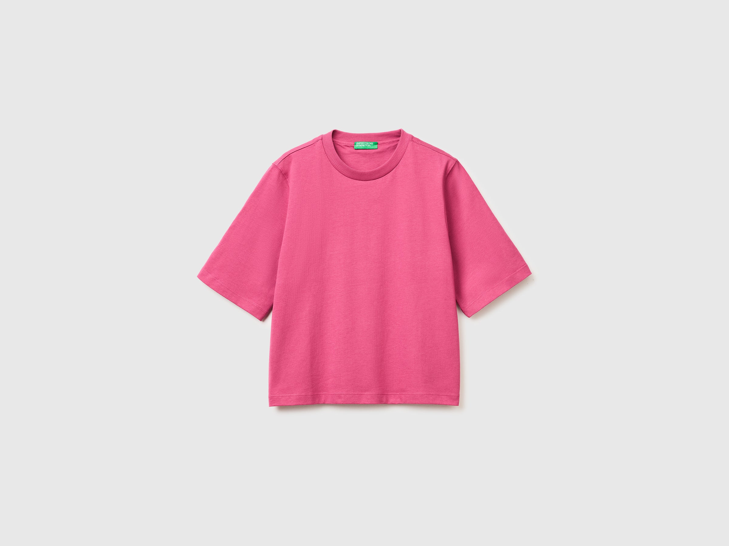 100% cotton boxy fit t-shirt - ucb_image_FS