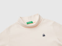 T-shirt de gola alta canelada - ucb_image_DS1