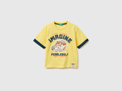Organic cotton T-shirt with print - ucb_image_FS