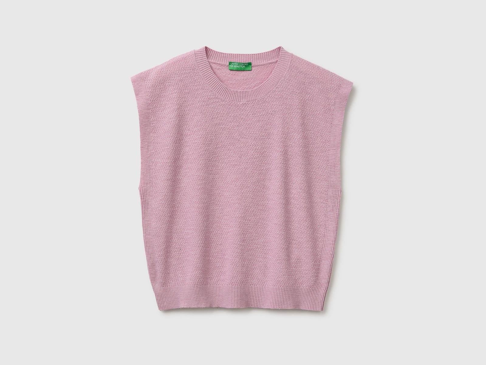 Camisola sem mangas em mistura de linho - ucb_image_FS