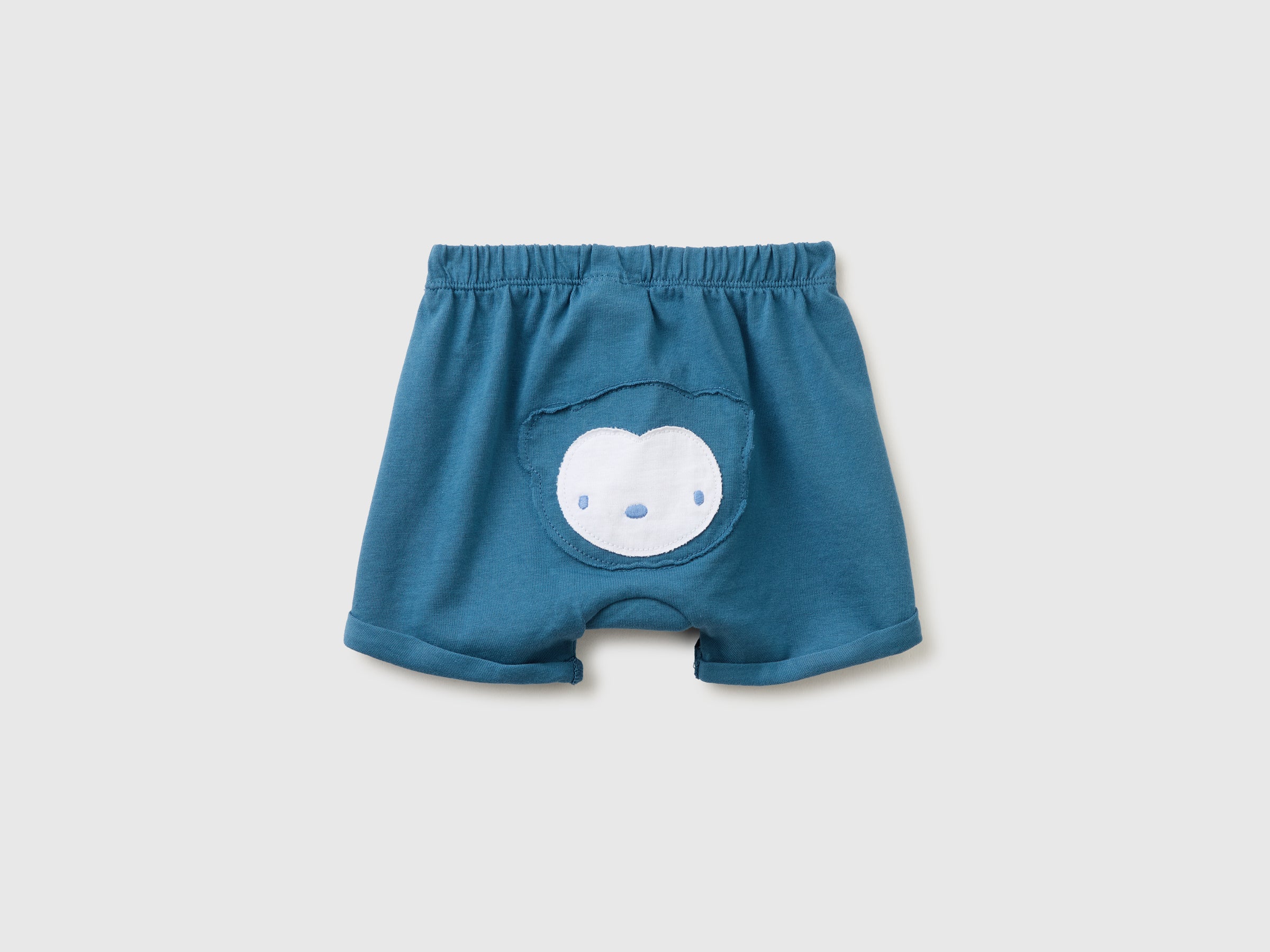 Shorts with animal embroidery - ucb_image_BS
