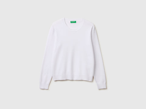 Camisola branca em algodão tricot - ucb_image_FS