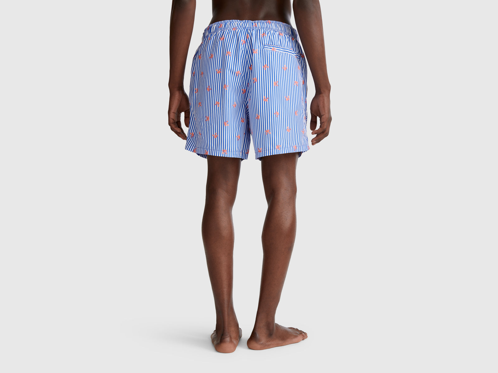 Shorts de natação em nylon estampado - ucb_image_B