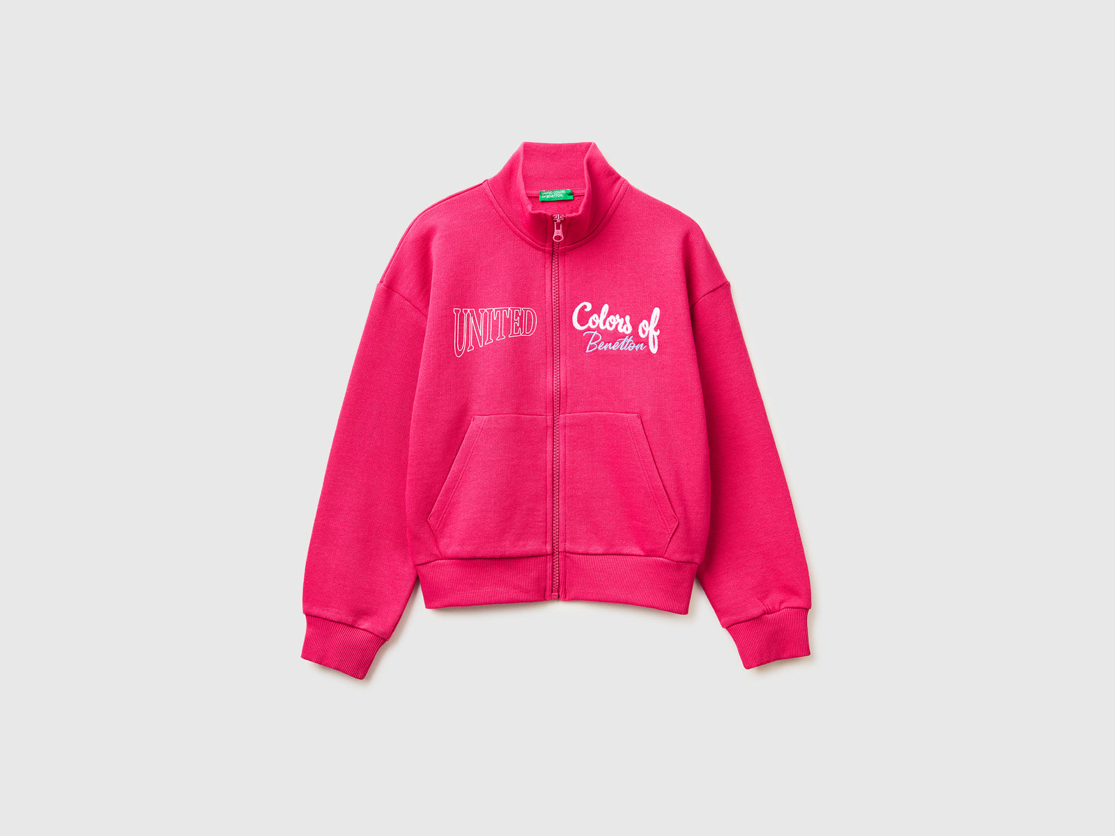 Zip-up sweatshirt with print - ucb_image_FS