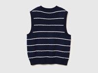 Colete jacquard em mistura de viscose - ucb_image_BS