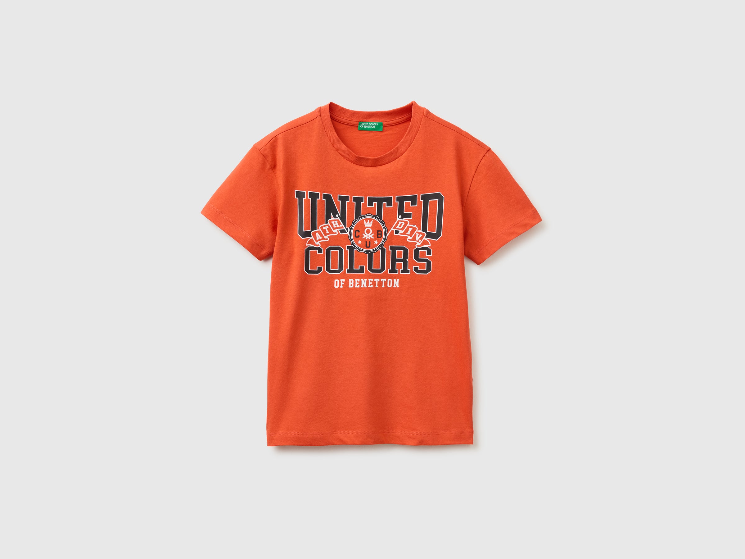 Organic cotton T-shirt with logo print - ucb_image_FS