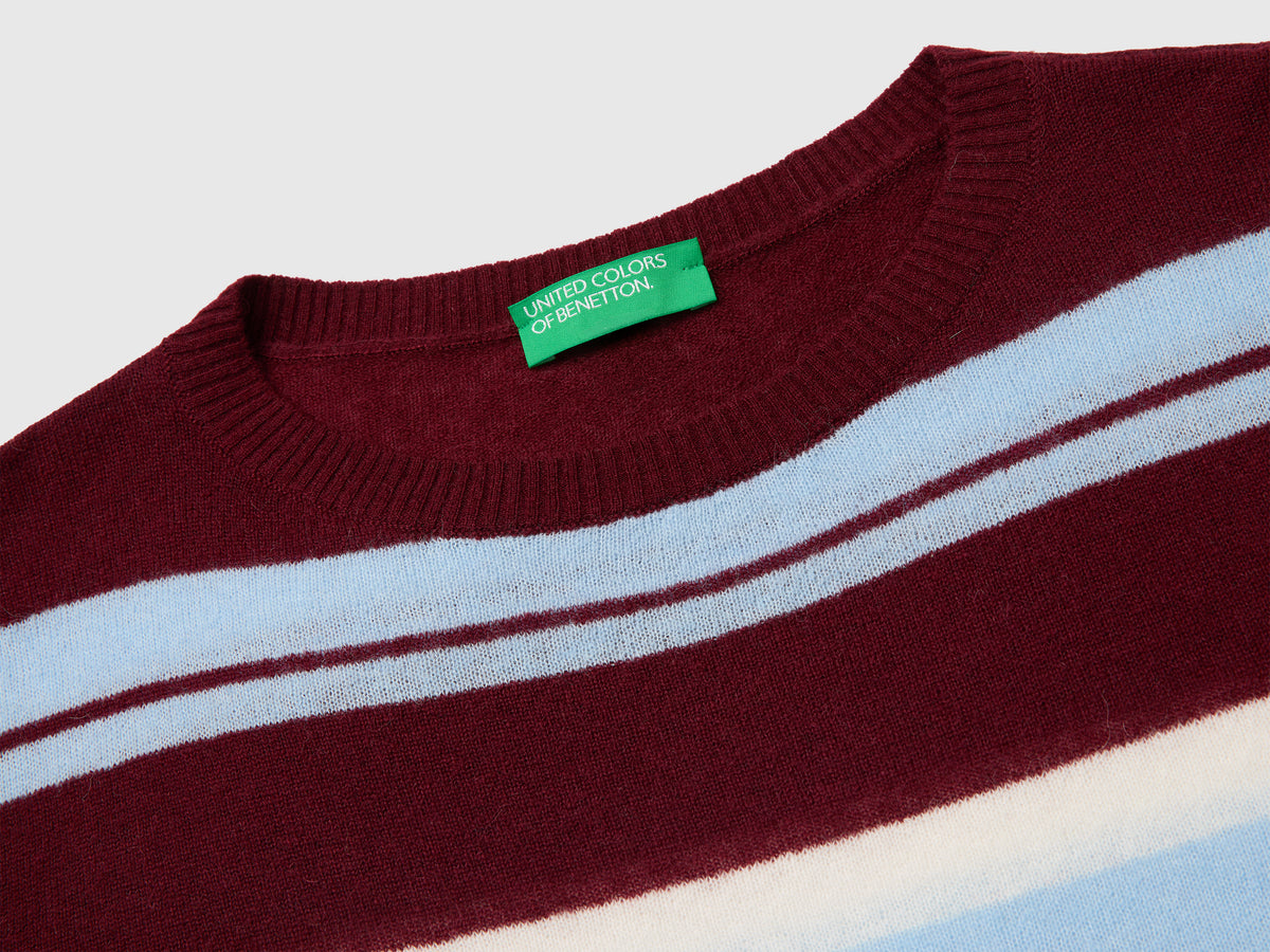 Camisola às riscas em mistura de lã e alpaca - ucb_image_DS1