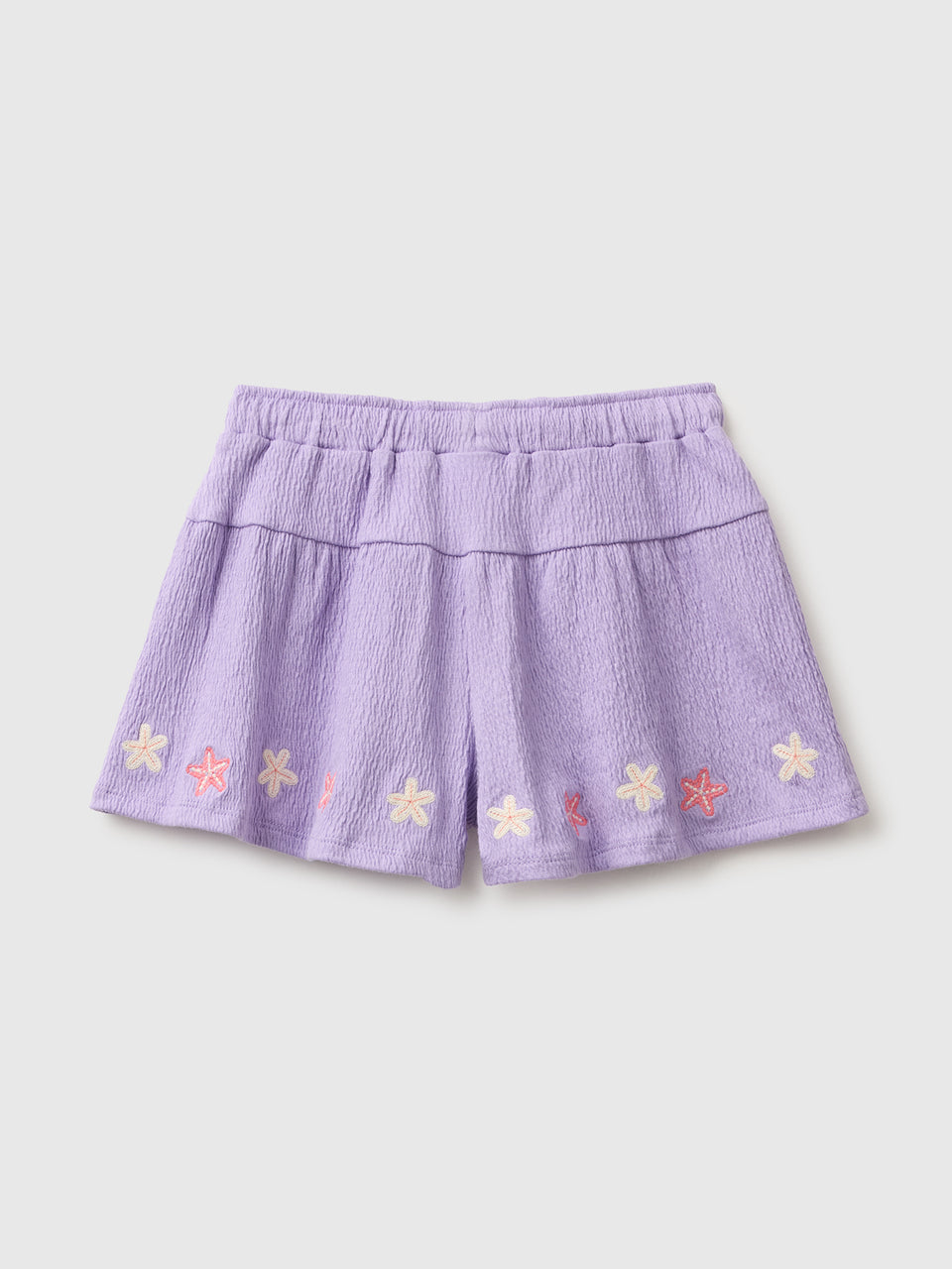 Flared shorts with embroidery - ucb_image_BS