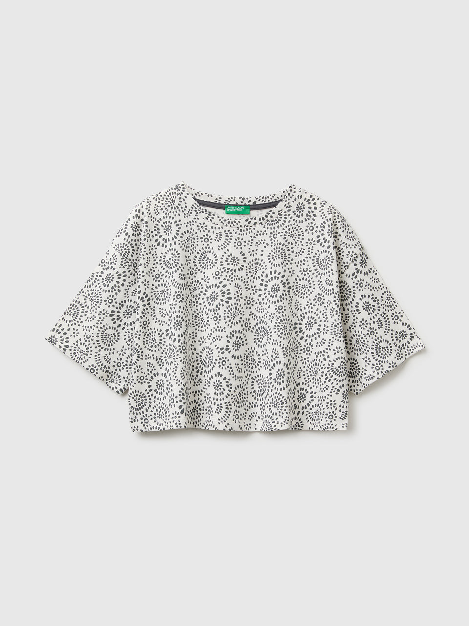 Printed cropped T-shirt - ucb_image_FS