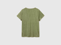 Round-neck T-shirt in pure linen - ucb_image_BS