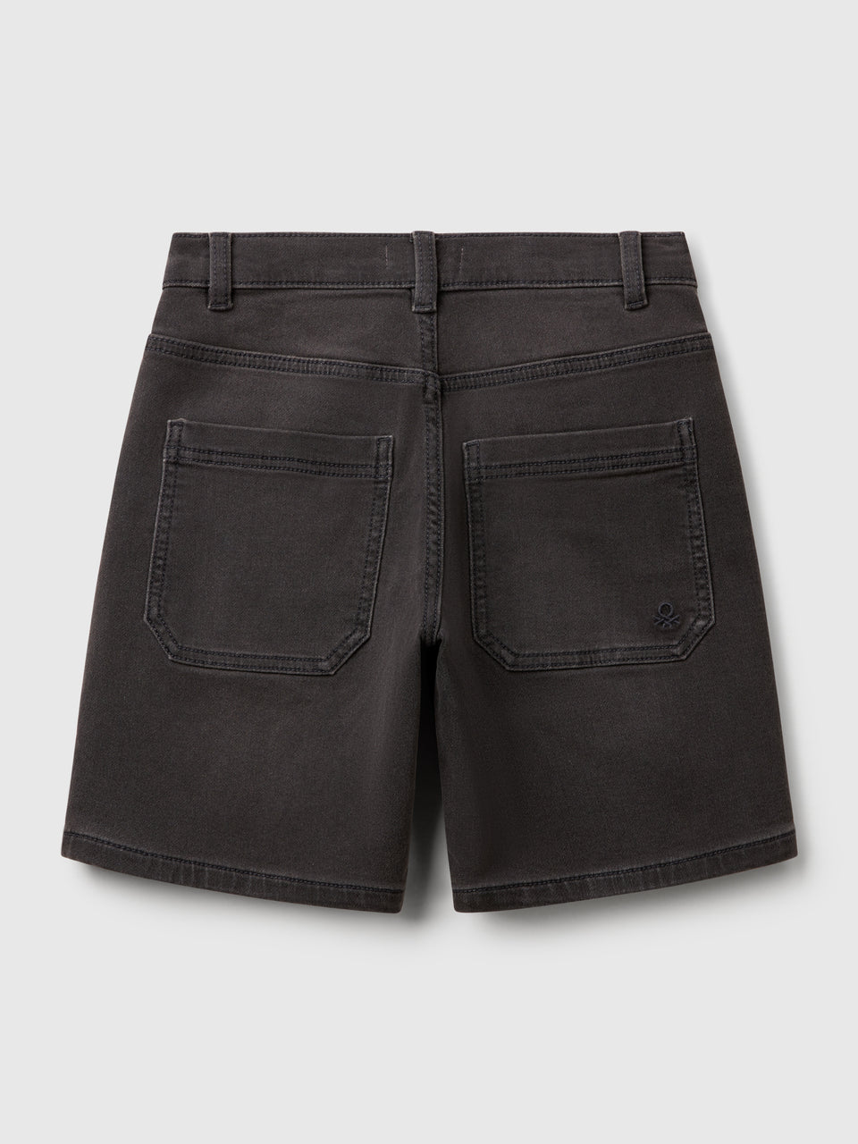 Bermuda in denim elasticizzato - ucb_image_BS