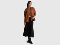 Saia de malha plissada com lurex - ucb_image_FY