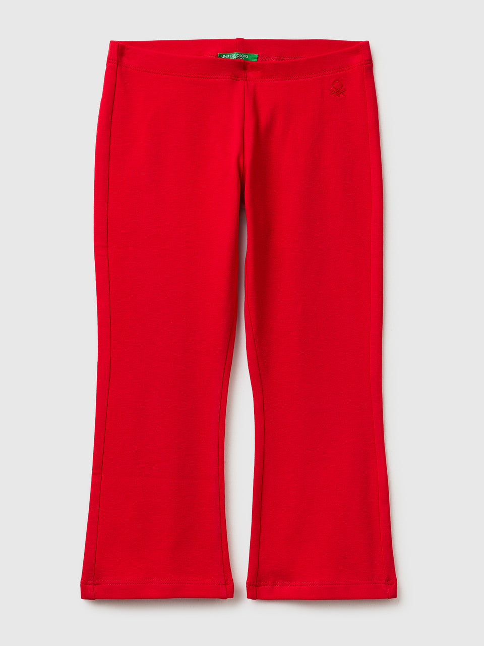 Stretch cotton flared leggings - ucb_image_FS