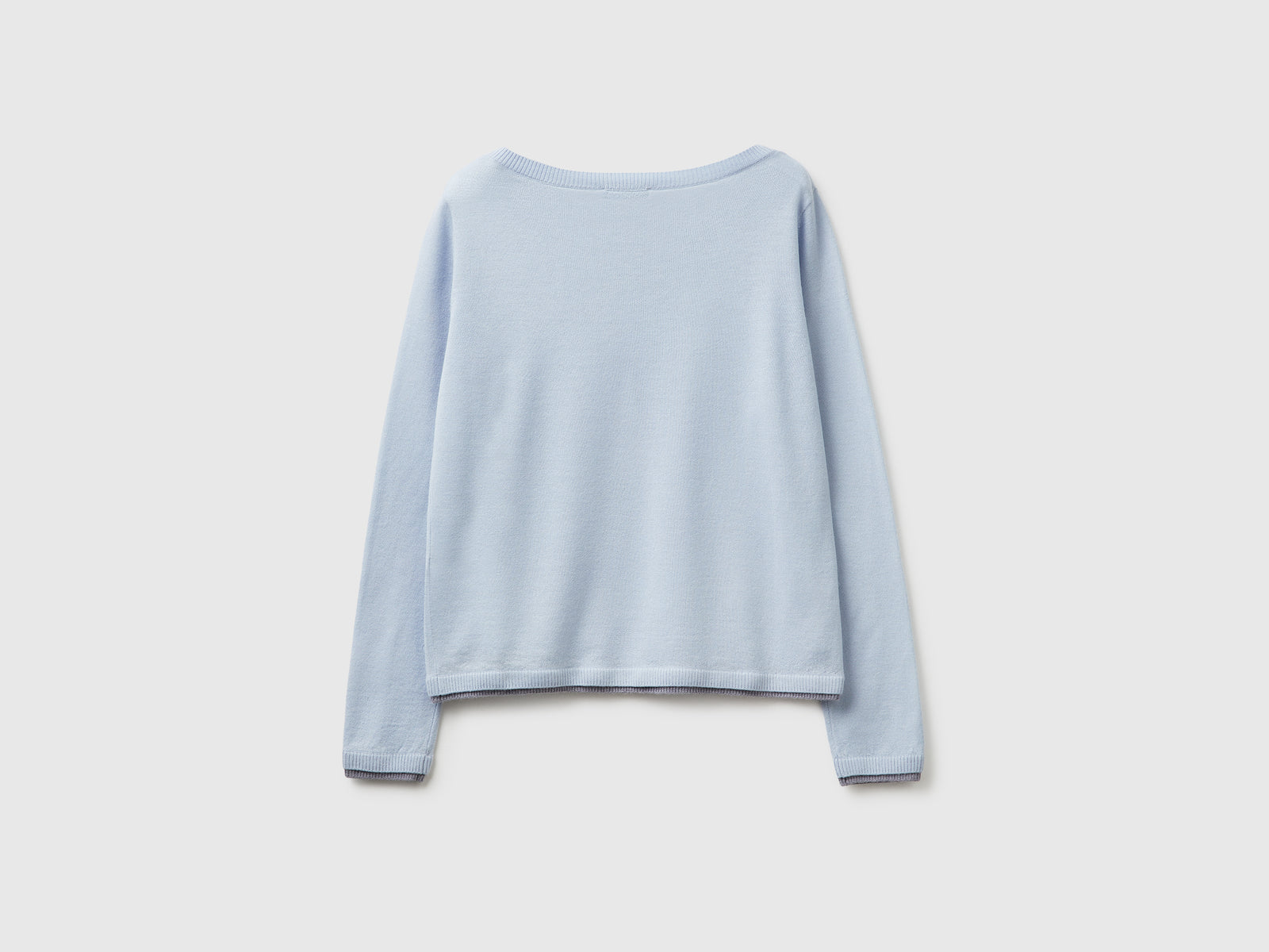 100% Merino wool boat neck sweater - ucb_image_BS