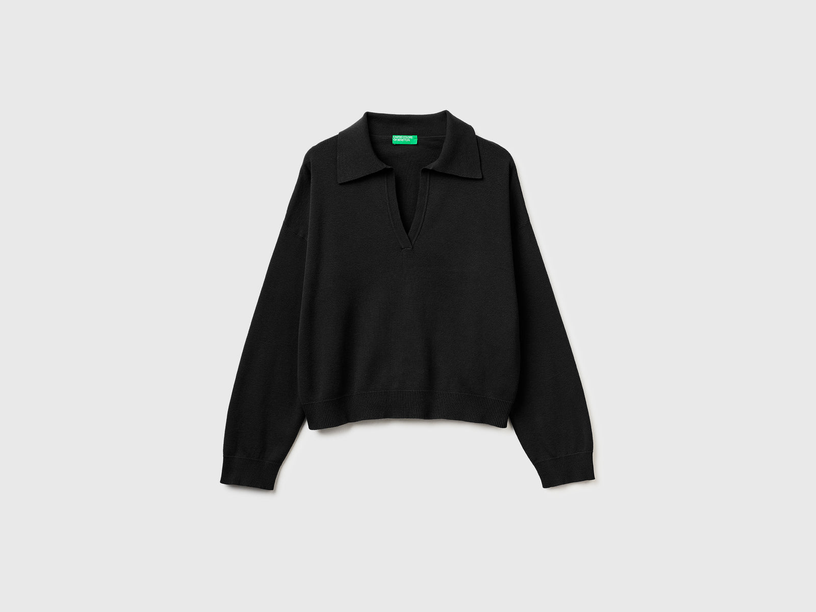 Premium cotton polo neck sweater - ucb_image_FS