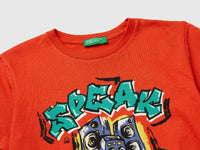 Crew neck T-shirt with print - ucb_image_DS1