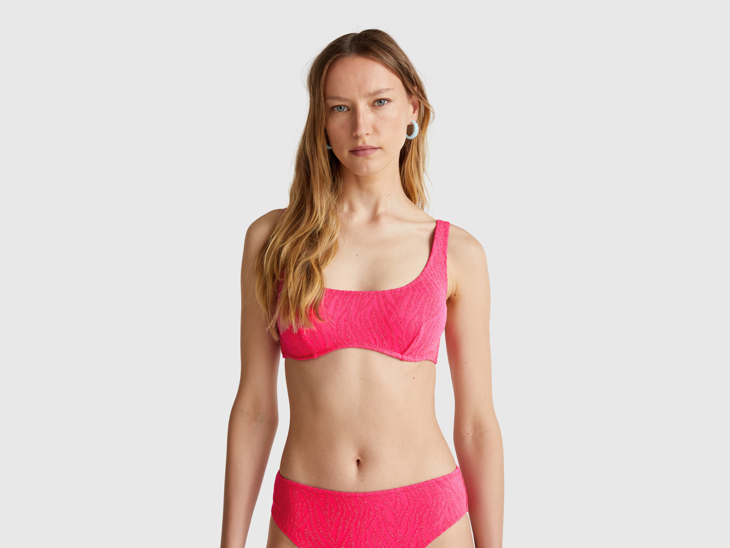 Brassiere de biquíni animalier com lurex - ucb_image_F