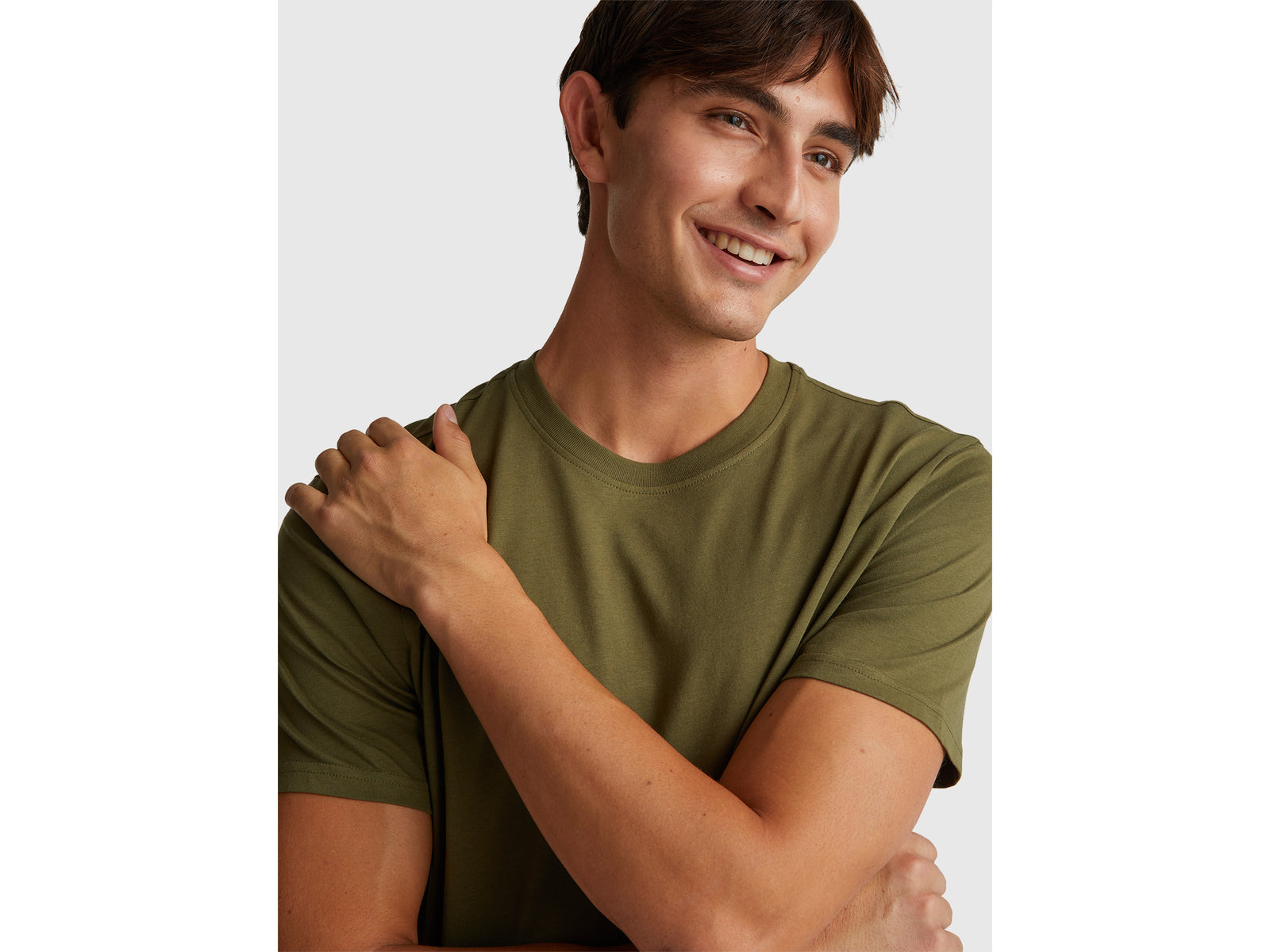 Long fiber cotton t-shirt