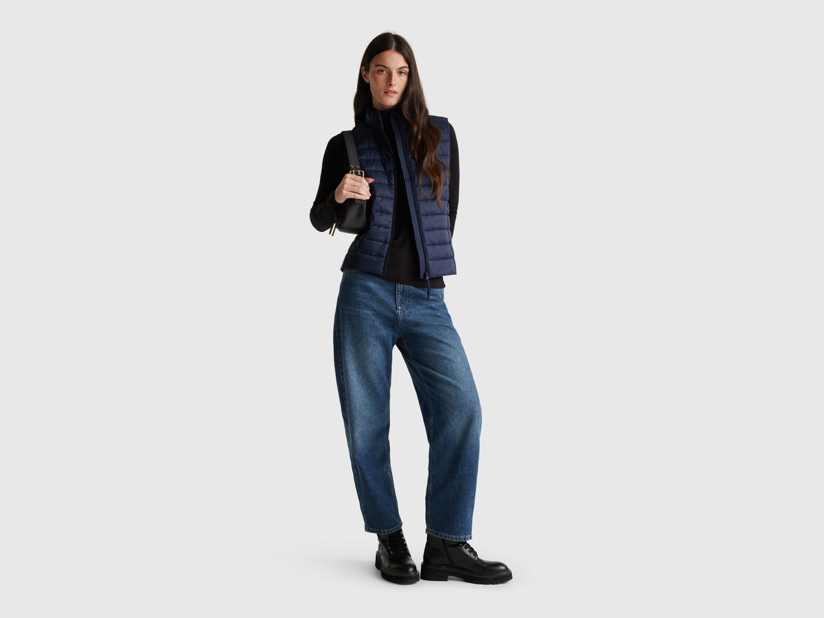 Slim fit padded vest