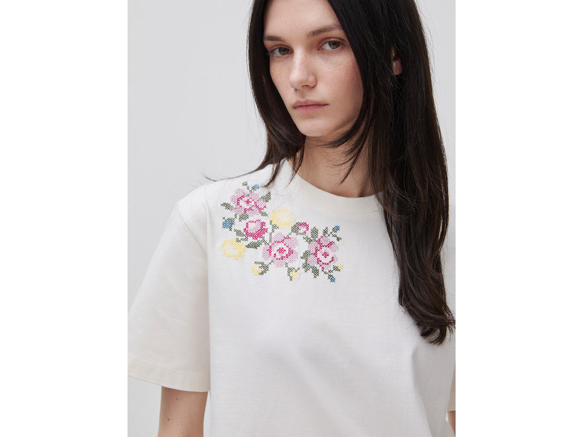 T-shirt with embroidery