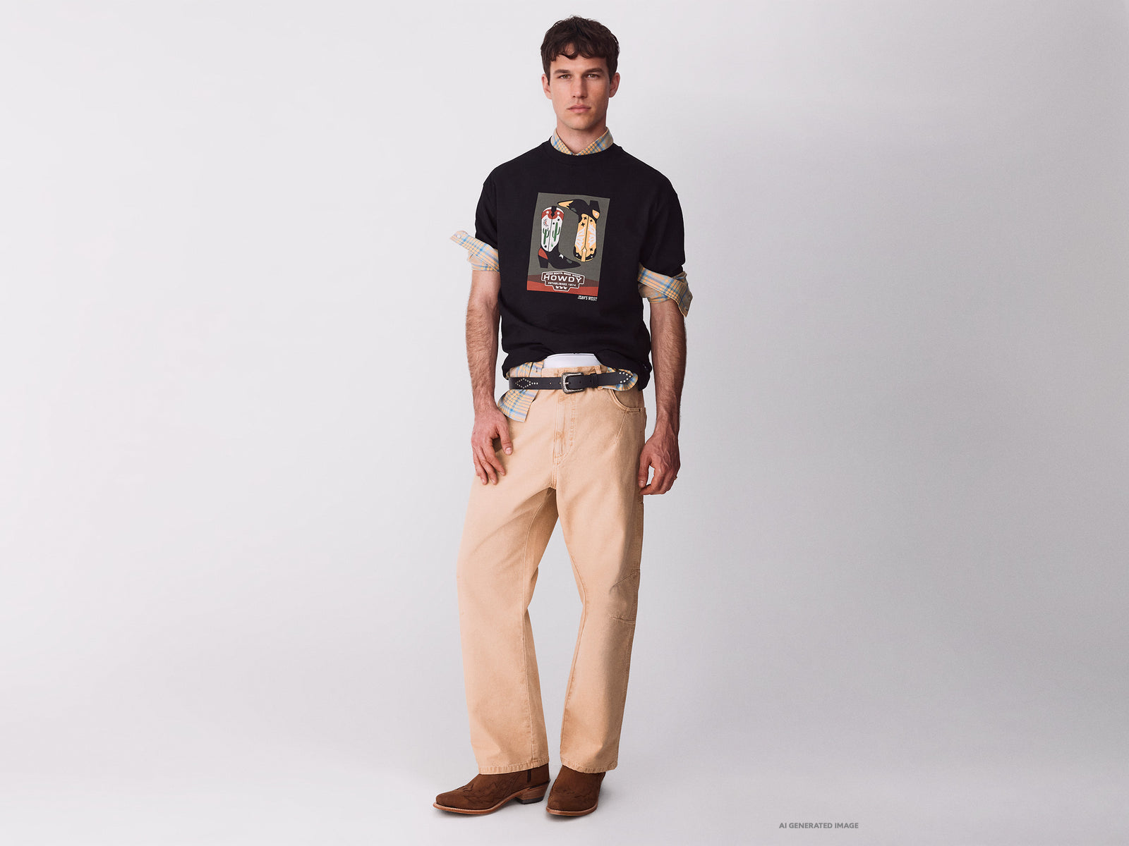 Workwear-style trousers