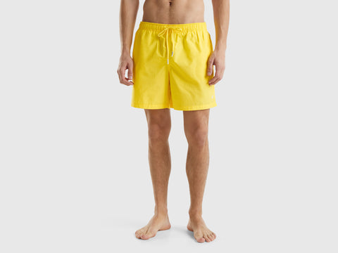 Boxers de banho em mistura de algodão - ucb_image_F